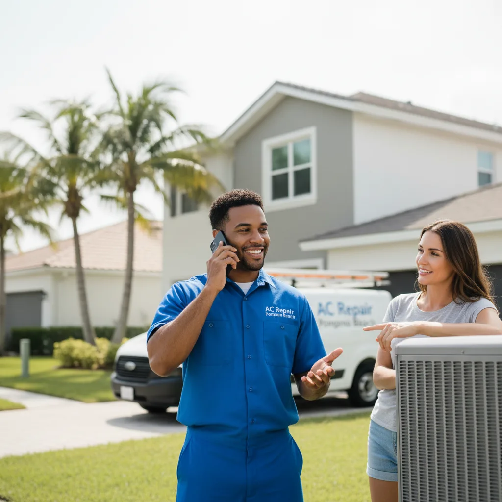 AC Repair Pompano Beach customer support in Duenweg